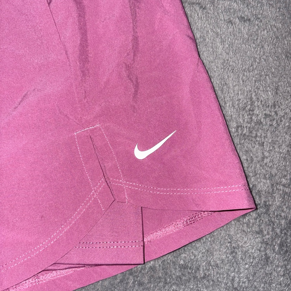 Nike Mauve/Pink Athletic Shorts - Picture 2 of 5
